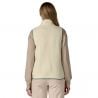 Patagonia W's Retro Pile Vest (Natural w/Ellwood Green)