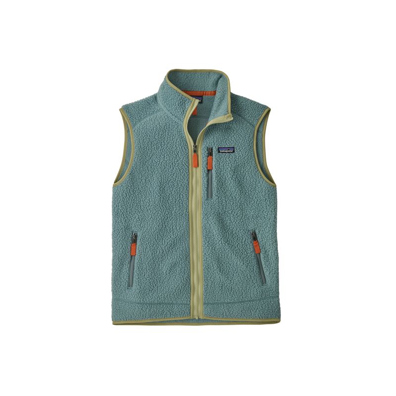 Uten ermer fleece Patagonia M's Retro Pile Vest (Blue Sage) Herre