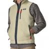 Polaire sans manches PATAGONIA M's Retro Pile Vest (Pelican wSmolder Blue) Homme 