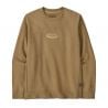 PATAGONIA M's '95 Oval Logo Uprisal Crew Sweatshirt (Bobcat Brown)
