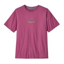 T-Shirt Patagonia M's '95 Oval Logo T-Shirt (Verblasstes Magenta) Herren