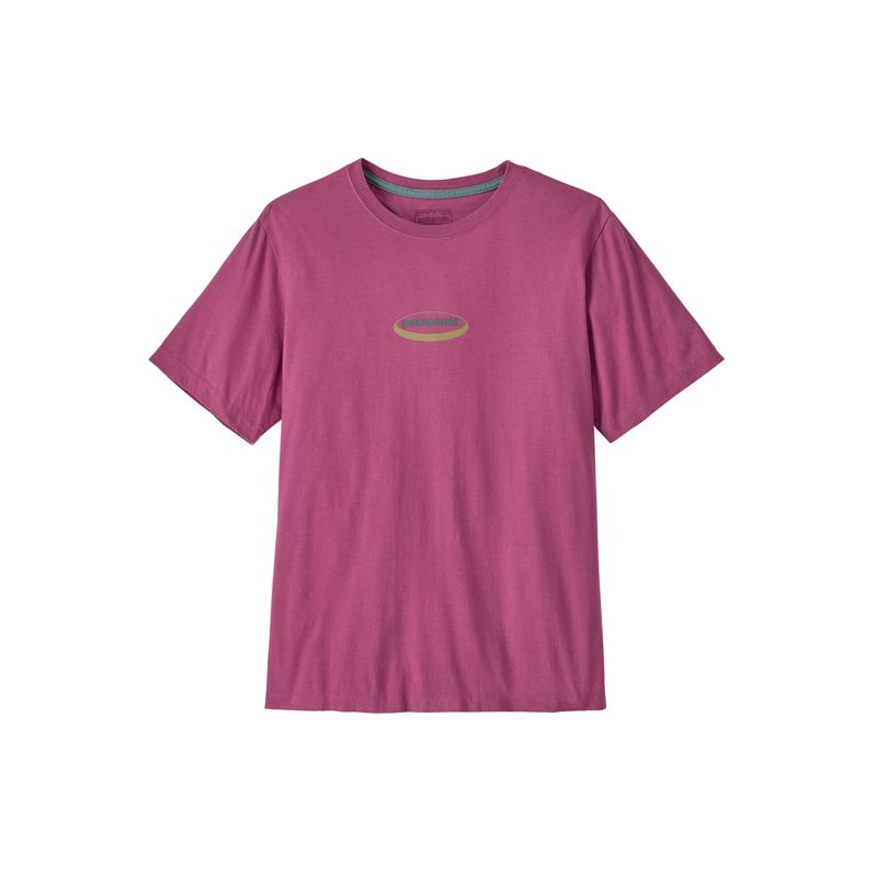 T-paita Patagonia M's '95 Oval Logo T-Shirt (Faded Magenta) Miehet