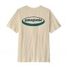 Patagonia M's '95 Oval Logo T-Shirt (Ungefärbte Natur)