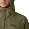 Patagonia M's R1 TechFace Hoody (Basin Green)