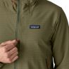 Patagonia M's R1 TechFace Hoody (Basin Green)