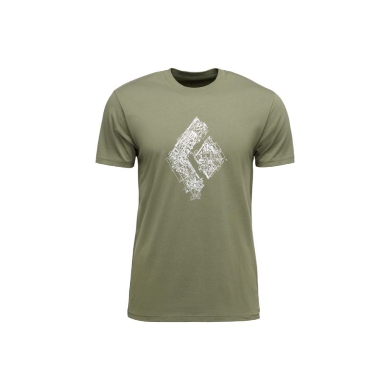 Camiseta Black Diamond M ENGINEERED DIAMOND SS (Tundra) Hombre