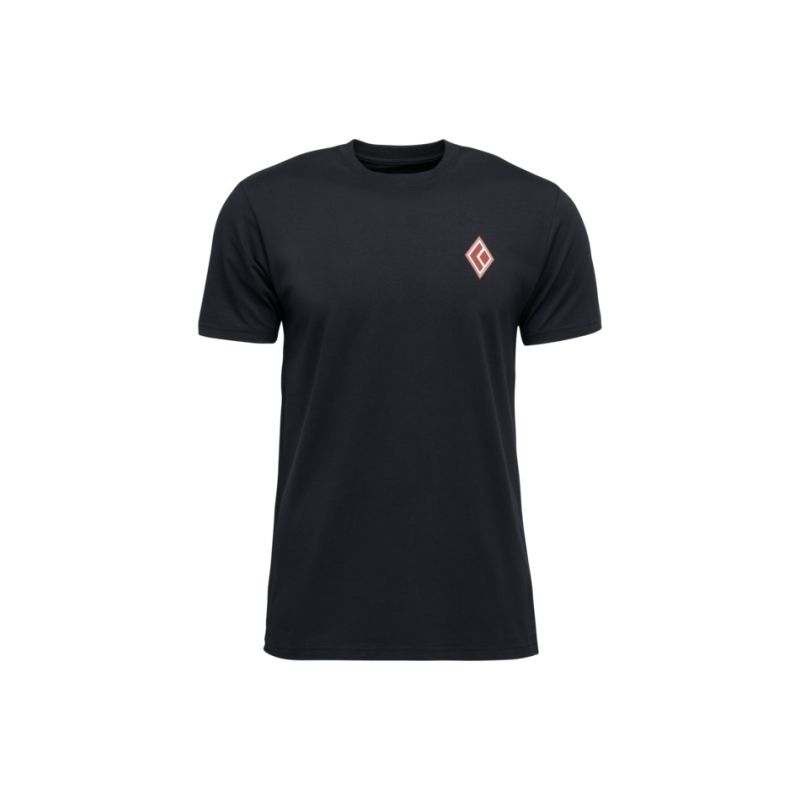 T-skjorte Black Diamond M HERITAGE ALPINIST SS TEE (Svart) Herre