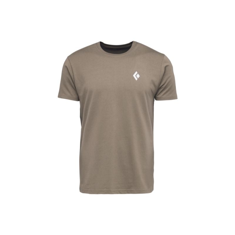T-shirt Black Diamond M BD BACKCOUNTRY STAMP SS TEE (Valnød) Mand