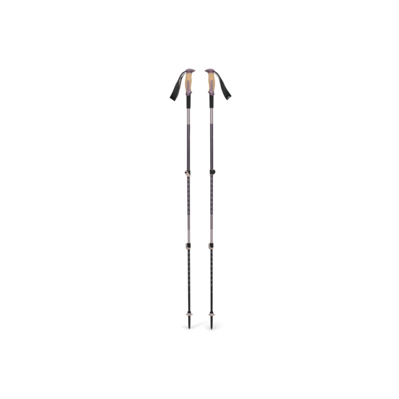 Wandelstokken Black Diamond TRAIL VISTA SHOCK TREK POLES (Donker Mauve)