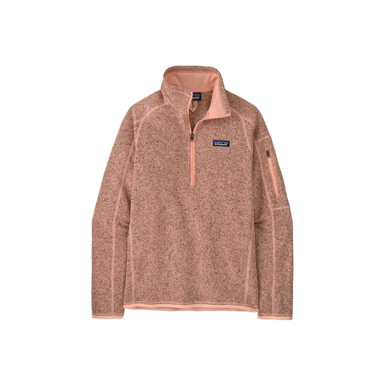 Fleece Patagonia W's Better Sweater 1/4 Zip (Peach Sherbet) Women