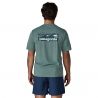 Patagonia M's Cap Cool Daily Shirt - Boardshort Logo (Sininen Salvia - Vaaleansininen Salvia X-Dye)