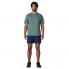 Patagonia M's Cap Cool Daily Shirt - Boardshort Logo (Blue Sage - Light Blue Sage X-Dye)