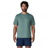 Patagonia M's Cap Cool Daily Shirt - Boardshort Logo (Sininen Salvia - Vaaleansininen Salvia X-Dye)
