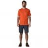 Patagonia M's Cap Cool Merino Blend Graphic Shirt (Heritage Header: Kolen Oranje)