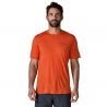 Patagonia M's Cap Cool Merino Blend Graphic Shirt (Heritage Header: Kolen Oranje)