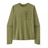 Patagonia Camisa M's L/S Cap Cool Sun (Caper Green - Buckhorn Green X-Dye)