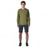 Patagonia Camicia M's L/S Cap Cool Sun (Caper Green - Buckhorn Green X-Dye)