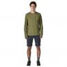 Patagonia M's L/S Cap Cool Sun Shirt (Caper Green - Buckhorn Green X-Dye)