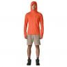 Patagonia M's Cap Cool Sun Hoody (Coal Orange - Light Coal Orange X-Dye)