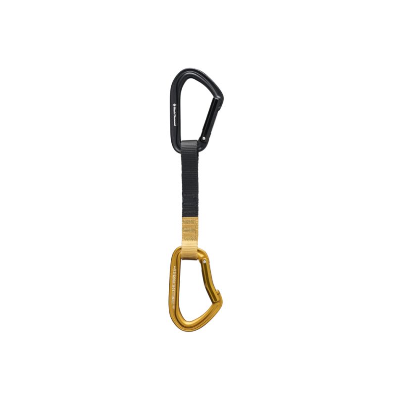 Karabiner Black Diamond HOTFORGE QUICKDRAW 16 CM (Amber)