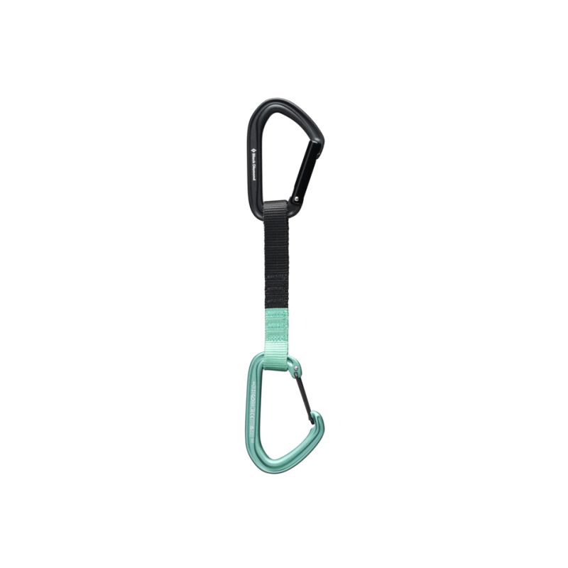 Expressschlinge Black Diamond HOTFORGE HYBRID QUICKDRW 16 CM (Clean Green)