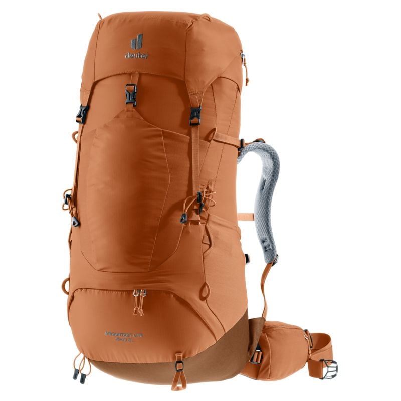 Sac à dos de trekking DEUTER Aircontact Lite 45 + 10 SL (pecan-mocha) Femme 
