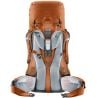 Sac à dos de trekking DEUTER Aircontact Lite 45 + 10 SL (pecan-mocha)