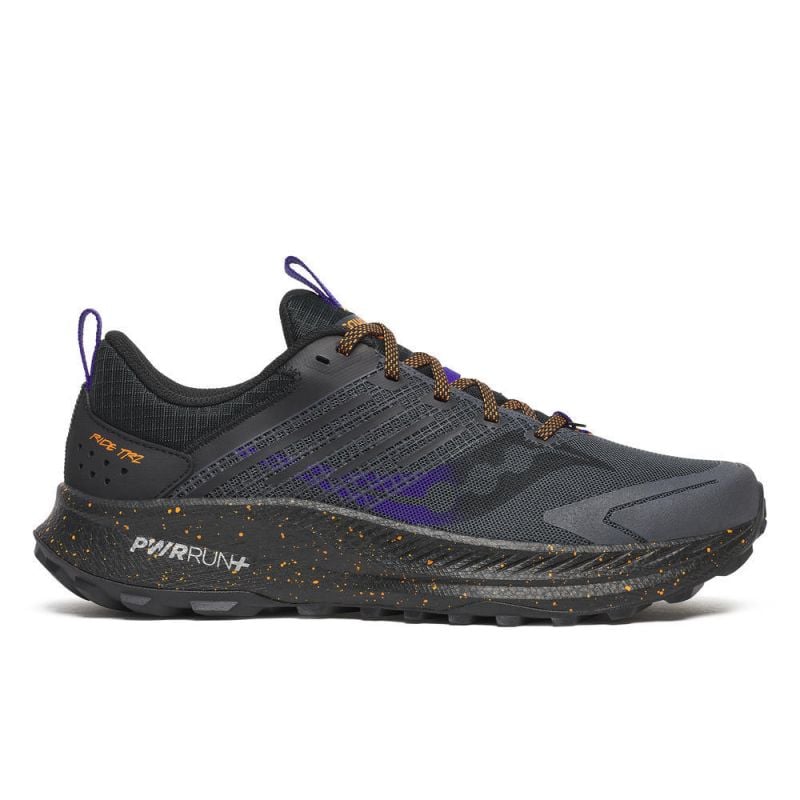 Polkujuoksukengät Saucony RIDE TR2 (CARBON/BLACK) Miehet