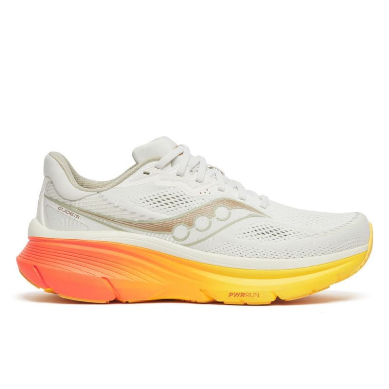 Løbesko Saucony GUIDE 19 (IVORY/FIRE) Mænd