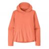 Technische hoodie Patagonia W's Cap Cool Sun Hoody (Mellow Melon - Peach Sherbet X-Dye) Dames