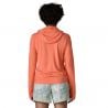 Teknisk hettegenser Patagonia W's Cap Cool Sun Hoody (Mellow Melon - Peach Sherbet X-Dye) Kvinne