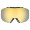 Skibrille Uvex EPIC ATTRACT (black dl/FM gold-orange)