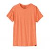 Teknisk T-skjorte Patagonia W's Cap Cool Daily Shirt - Mother Rays (Peach Sherbet) Dame