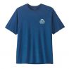 T-paita Patagonia M's Cap Cool Daily Shirt - Great Waves (Clement Blue - Light Clement Blue X-Dye) Miehet