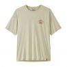 T-Shirt Patagonia M's Cap Cool Daily Shirt - Great Waves (Dyno White) Mannen