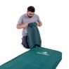 Sea to Summit Selbstaufblasende Matratze Confort Deluxe-Regular Rect Wide-Rain Forest ()