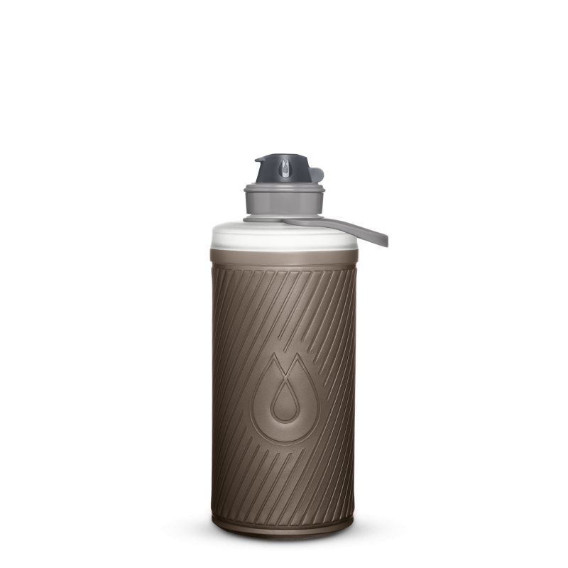 Botella flexible Hydrapak Flux 1L (Gris Mammoth)