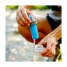 Filtrierende Trinkflasche Hydrapak ULTRAFLASK + 500ML FILTER KIT Clear