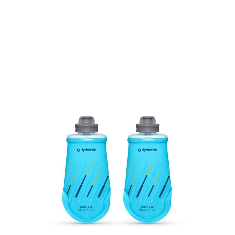 Hydrapak Pack 2 Softflask-150ML-Malibu Blue ()