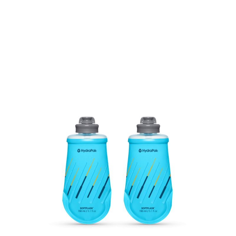 Hydrapak Paketti 2 Softflask-150ML-Malibu Blue ()