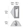MSR Hubba Hubba HD 1P Tent - Green ()