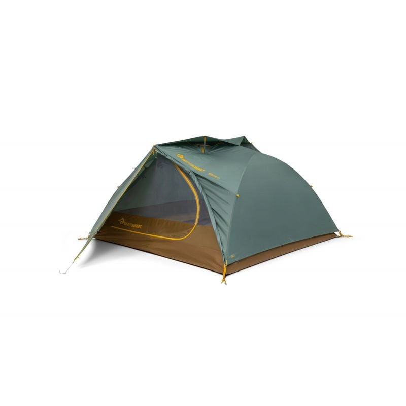 Zelt Sea to Summit Ikos TR3+Bodenmatte+Gear Loft (blau/braun)
