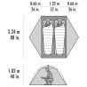 MSR Hubba Hubba LT 2P Tent - Green ()