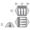 MSR Hubba Hubba LT 3P Tent - Groen ()