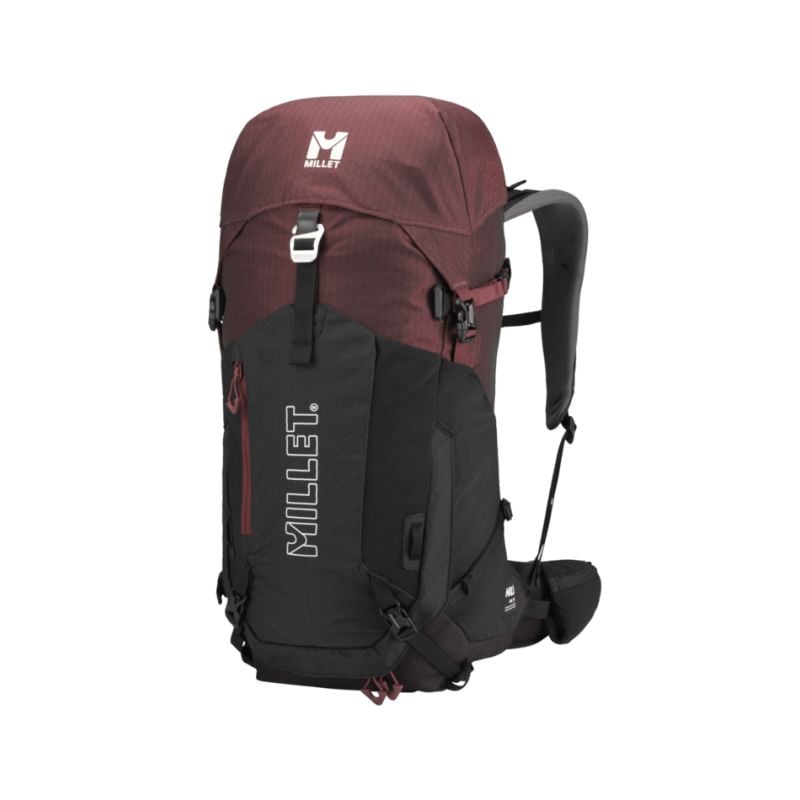 Sac à dos randonnée MILLET UBIC 30 (E-BLACK/DARK RED) Unisexe