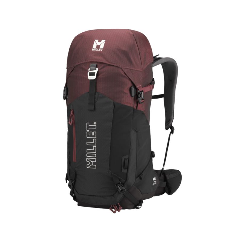 Ryggsäck vandring Millet UBIC 30 (E-BLACK/DARK RED) Unisex