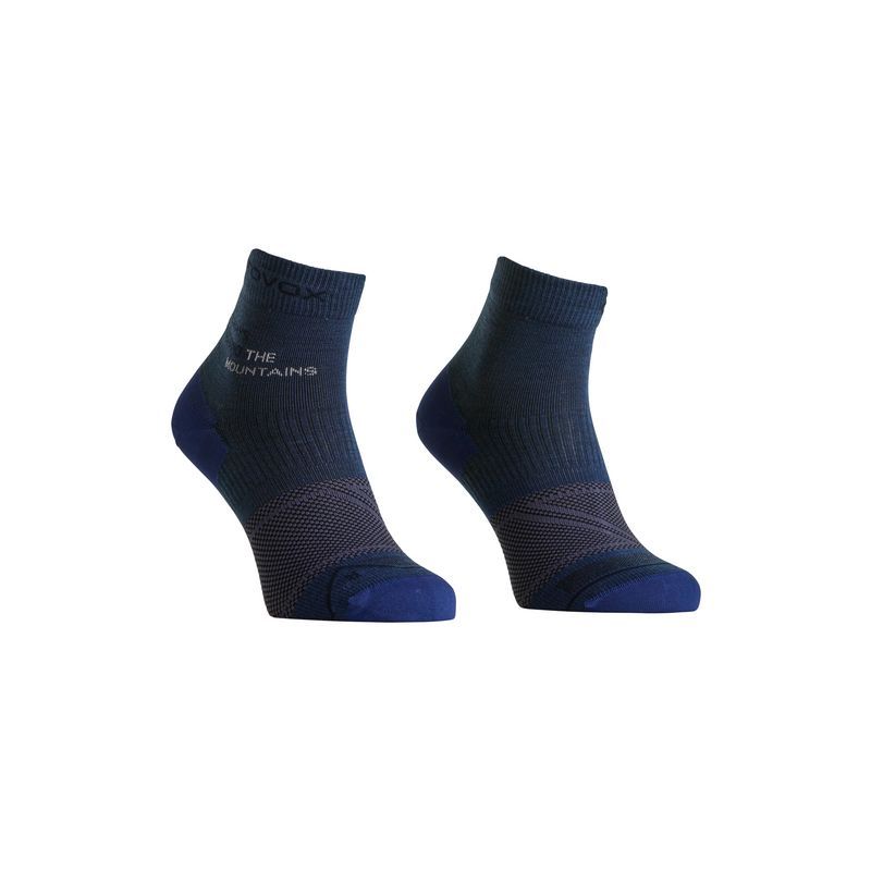 Wandersocken Ortovox ALPINE LIGHT QUARTER SOCKS M (Blue Nunatak) Herren