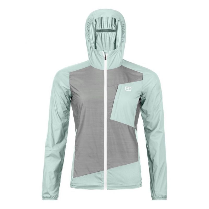 Chaqueta Ortovox TRACE WINDBREAKER JKT W (salvia verde) Mujer