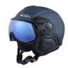 Casco de esquí con visera Cairn HELIOS LEATHER EVOLIGHT NXT (BLUE GRAPHITE)