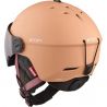 Casque de ski CAIRN RISE VISOR PURE (MAT PEACH)
